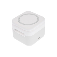 Беспроводное зарядное устройство 3 в 1 H31, 15 W, подсветка, Type-C, белая Беспроводное зарядное устройство 3 в 1 H31, 15 W, подсветка, Type-C, белая