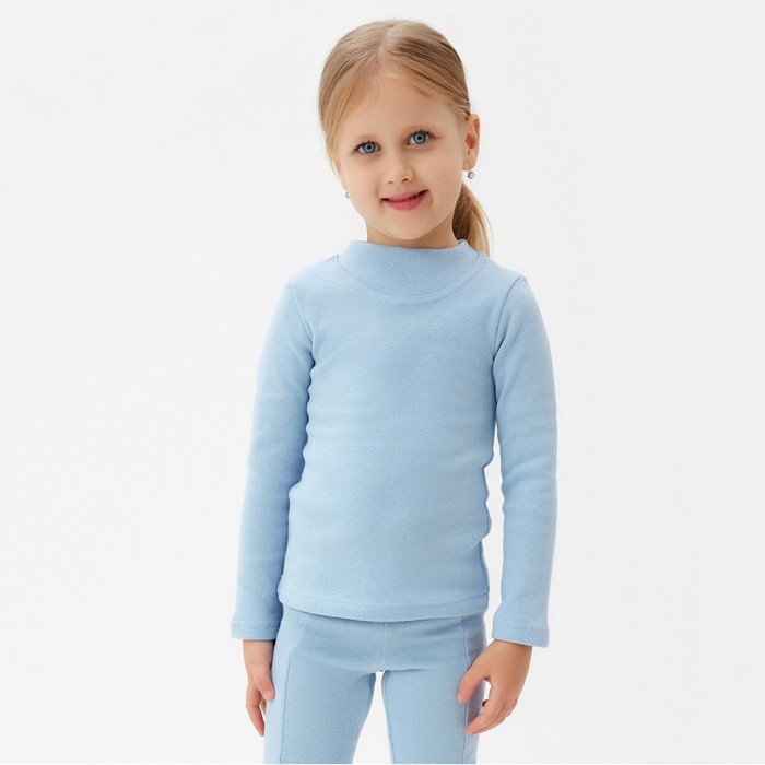 Термобелье для девочки (лонгслив, легинсы) цвет голубой, рост 122 Термобелье для девочки (лонгслив, легинсы) цвет голубой, рост 122