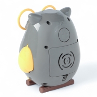 Часы - будильник настольные "Сова", дискретный ход, циферблат d-7.5 см, 13 х 11 см, 2AА