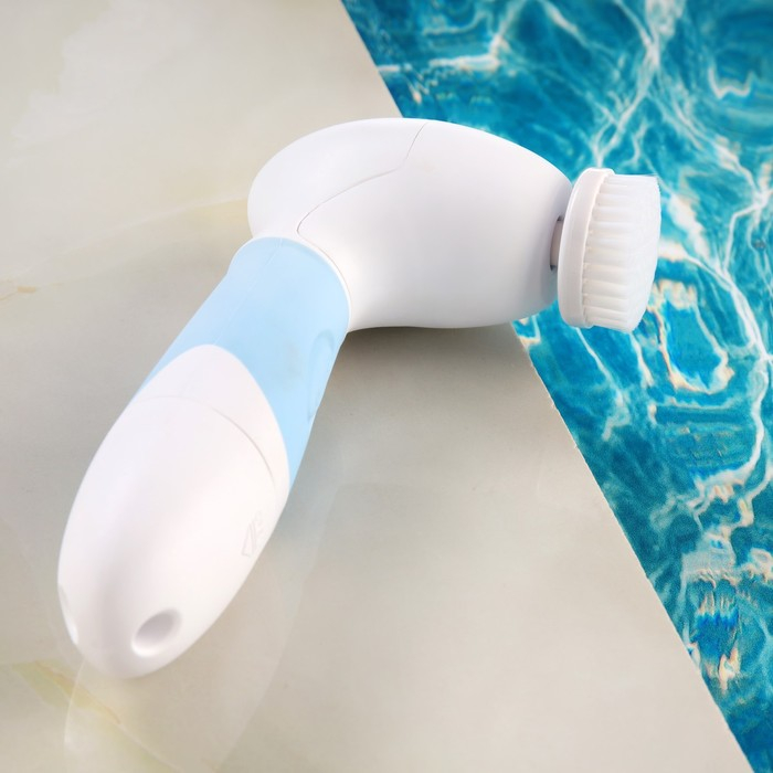 Прибор для ухода за лицом SR-03A, влагостойкий, чистка и пилинг, 4 х АА, белый Прибор для ухода за лицом SR-03A, влагостойкий, чистка и пилинг, 4 х АА, белый