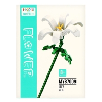 Конструктор Цветы &laquo;Лилия&raquo;, 112 деталей