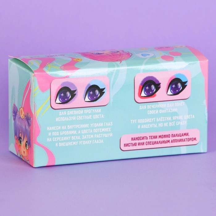 Тени детские &laquo;&lrm;Милота&raquo;&lrm;, 4 цвета