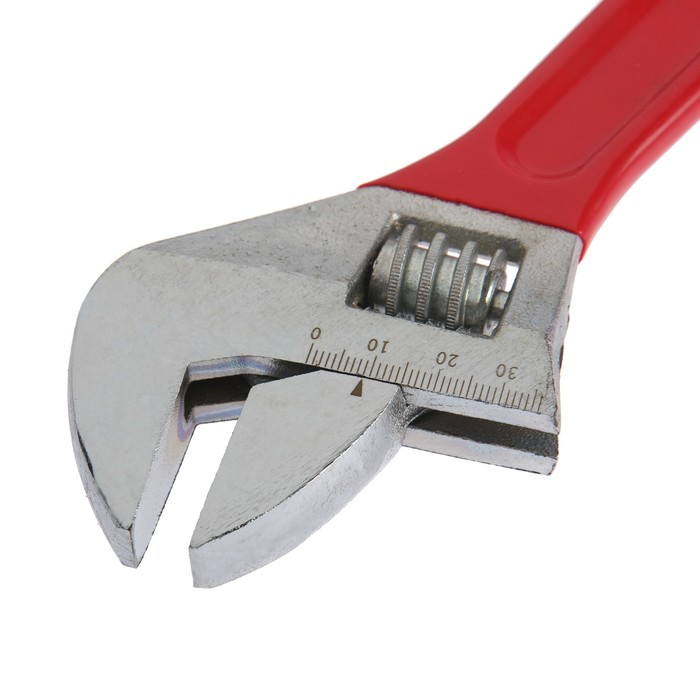 Ключ разводной ЛОМ, обрезиненная рукоятка, 300 мм Ключ разводной ЛОМ, обрезиненная рукоятка, 300 мм