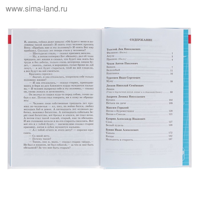 Рассказы русских писателей, Чехов А. П., Тургенев И. С., Толстой Л. Н.