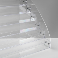 Подставка под лаки 7 этажей, оргстекло, 31&times;31&times;25 см, цвет прозрачный