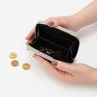 Кошелёк с голографическим эффектом &laquo;Мопсики&raquo;, 12.5х9х2 см