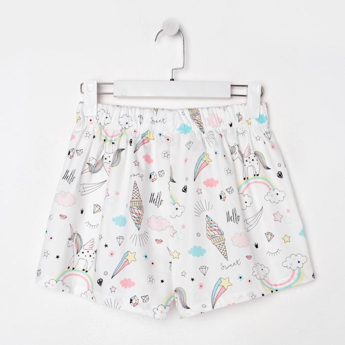 Шорты женские KAFTAN Шорты женские KAFTAN "Unicorn", р. 40-42, белый