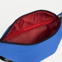 Поясная сумка на молнии, цвет синий Поясная сумка на молнии, цвет синий