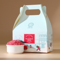 Соль для ванны «Волшебной зимы», 500 г, аромат малиновый пунш, Новый Год Соль для ванны «Волшебной зимы», 500 г, аромат малиновый пунш, Новый Год