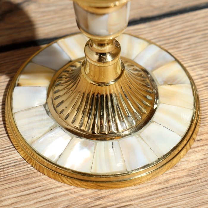 Подсвечник "Крис" 10 см, латунь