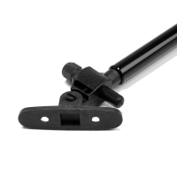 Газовый лифт ТУНДРА GG080BL, 80N, с доводчиком, цвет черный