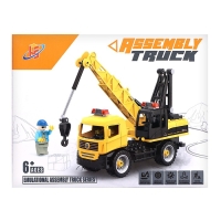 Конструктор винтовой &laquo;Строительный кран&raquo;, 66 деталей