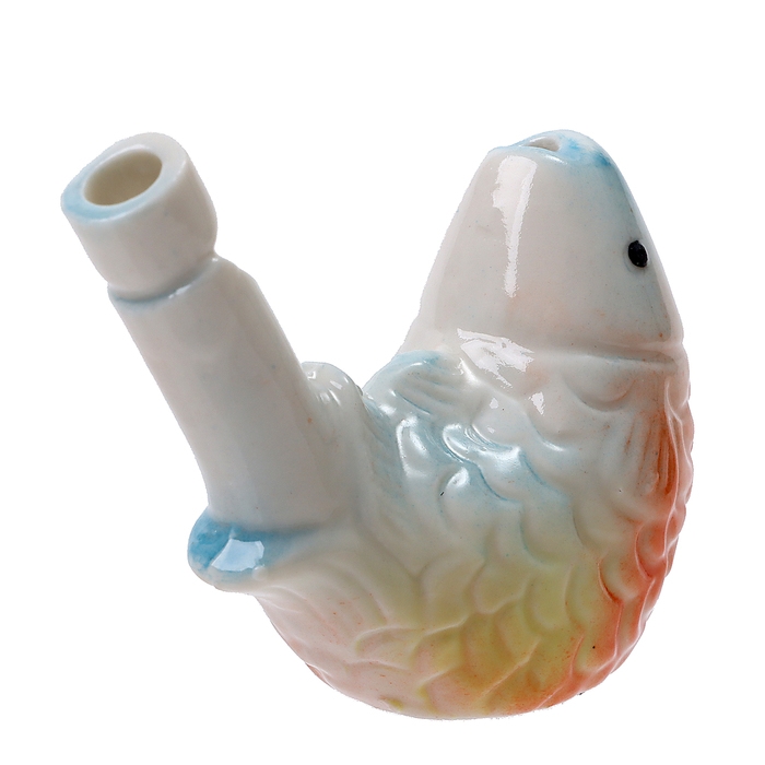 Свистулька керамическая «Рыбка», 3 × 7 × 5 см Свистулька керамическая «Рыбка», 3 × 7 × 5 см