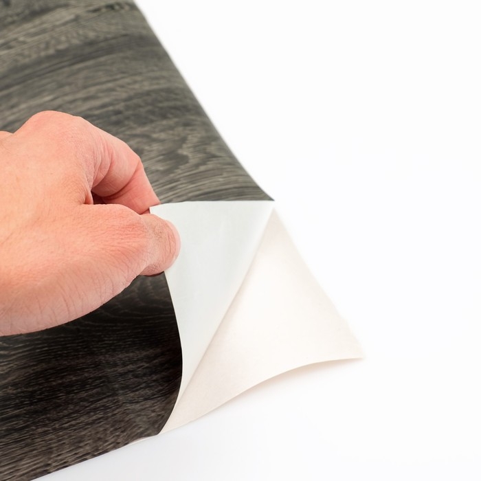 Пленка самоклеящаяся "Паркет черный" 45*200см