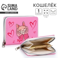 Кошелёк из искусственной кожи &laquo;Кусь&raquo;