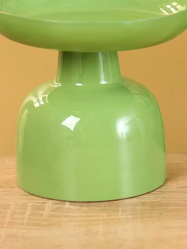 Подсвечник на 1 свечу "Кипарис" глянцевый 10х10х9 см