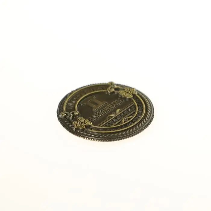Монета сувенир знак зодиака &laquo;Близнецы&raquo;, d=2,5 см.
