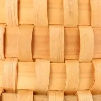 Корзина плетеная 17х17х12 см,  ручка h=13 см, натуральный