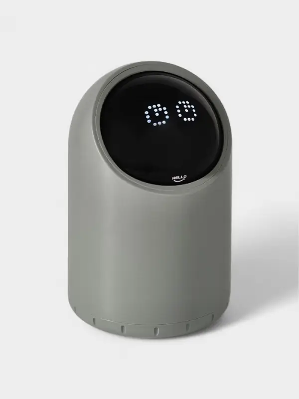 Ведро для мусора сенсорное, 2 л, серое