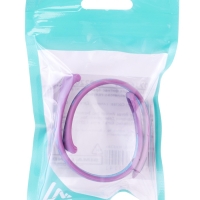 Ремешок Luazon для фитнес-браслета Mi Band 8, с перфорацией, фиолетово-голубой