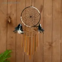 Музыка ветра "Ловец снов" бамбук 16х1х55 см  МИКС