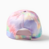 Кепка для девочек MINAKU "Tie-dye" цвет фиолетовый, р-р 52