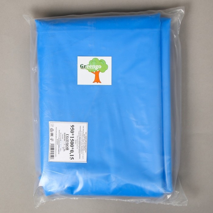 Мешок, вкладыш в бочку, 220 литров, 95&times;150 см, 150 мкм, обработка от цветения воды, набор 2 шт., Greengo