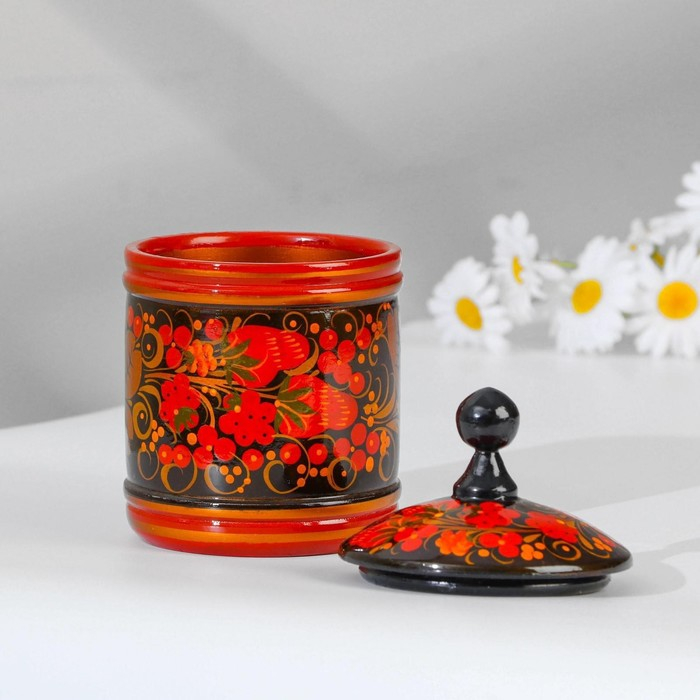 Кадочка, средняя, 9&times;14 см, хохлома, микс