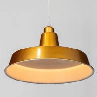 Светильник Ronald 1х40Вт Е27 пр-1м золотистый 36х36х15см