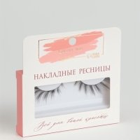 Ресницы накладные &laquo;Стрелка&raquo;, 13-18 мм, без клея, чёрные