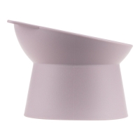 Миска для животных КОТ 0,2л, Soft-touch, лавандовый