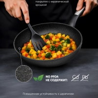 Сковорода с антипригарным 20 см Monolit 20F, индукция