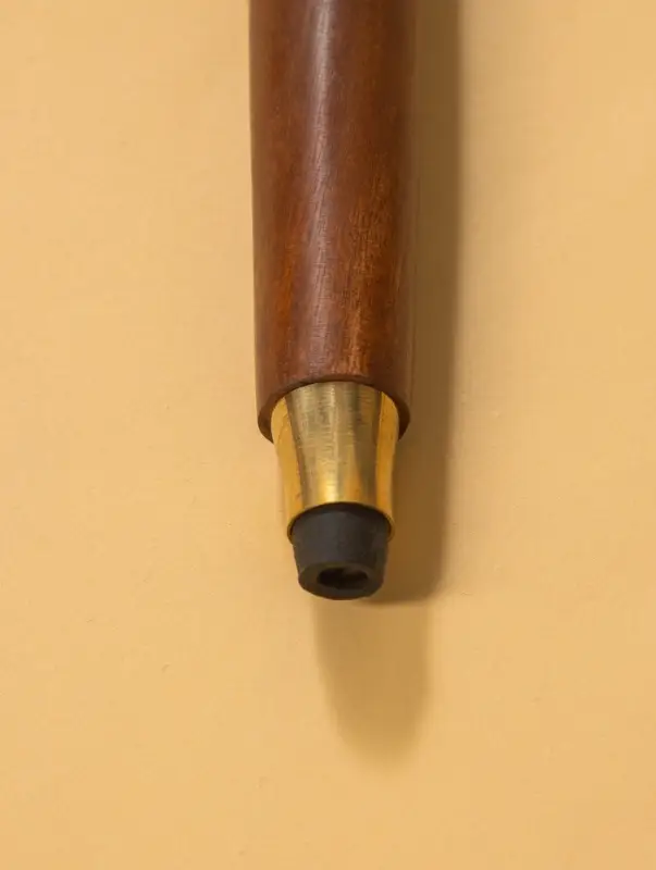 Трость с компасом 93 см, латунь, дерево