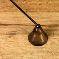 Гаситель для свечей &laquo;Слоник&raquo;, 23 см, латунь