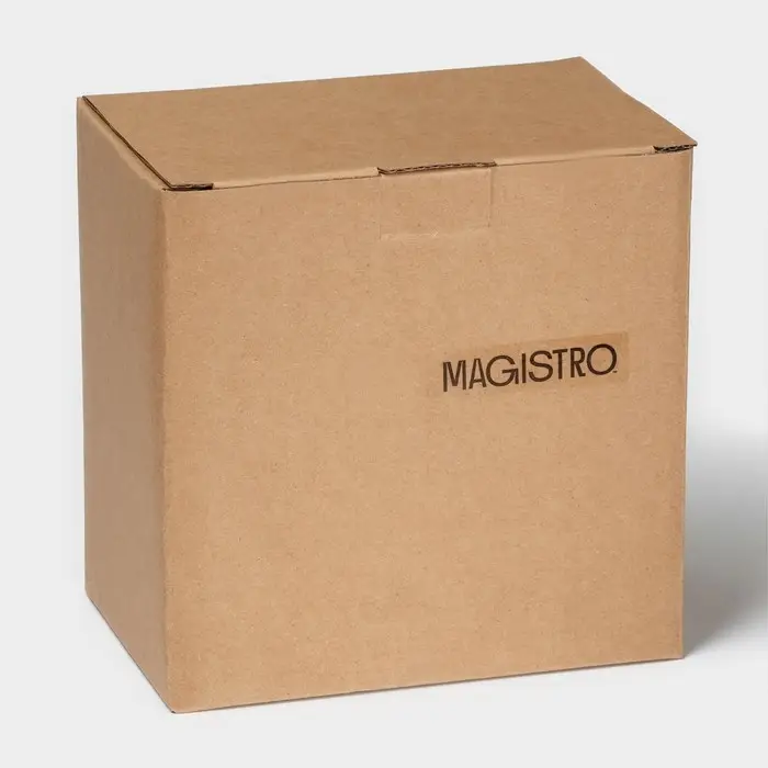 Салатники Magistro Hypnose, 650 мл, 14.7&times;7 см, набор 2 шт., фарфор, белые