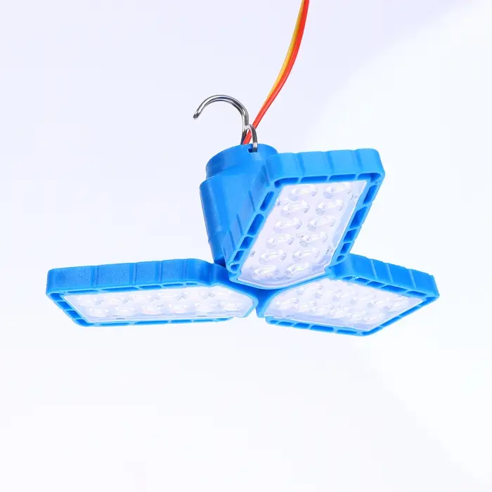 Фонарь кемпинговый, 6 Вт, SMD 2835, кабель l-1.5 м, с зажимом от 12 В, 12 х 5 см