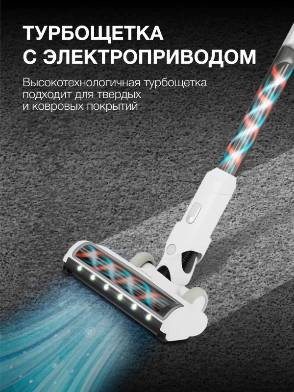 Пылесос HYV-S5550 500мл 400Вт белый