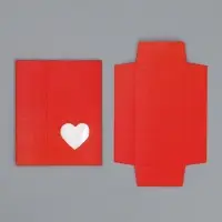 Коробка под бижутерию, упаковка, &laquo;Красная&raquo;, 10 х 5 х 3 см