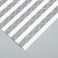 Набор уголков с кармашком для фотографий 102 уголка "Серебро" 10,3х15,1 см