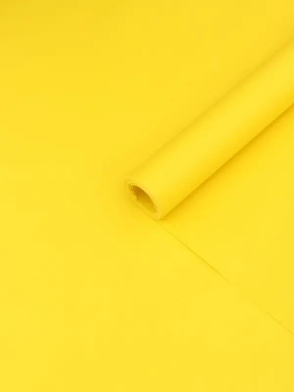 Бумага упаковочная крафт, двусторонняя, желтый 0,68 х 10&plusmn;5% м