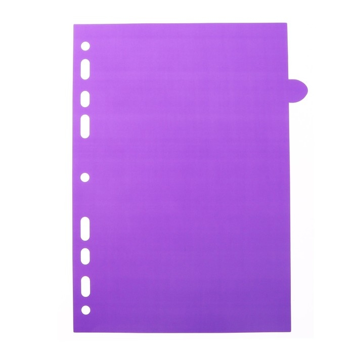 Разделитель листов A5 (210 x 165 мм) цветовой, 12 листов, "deVENTE. Marandi" полипропилен 140 мкм, индивидуальная упаковка