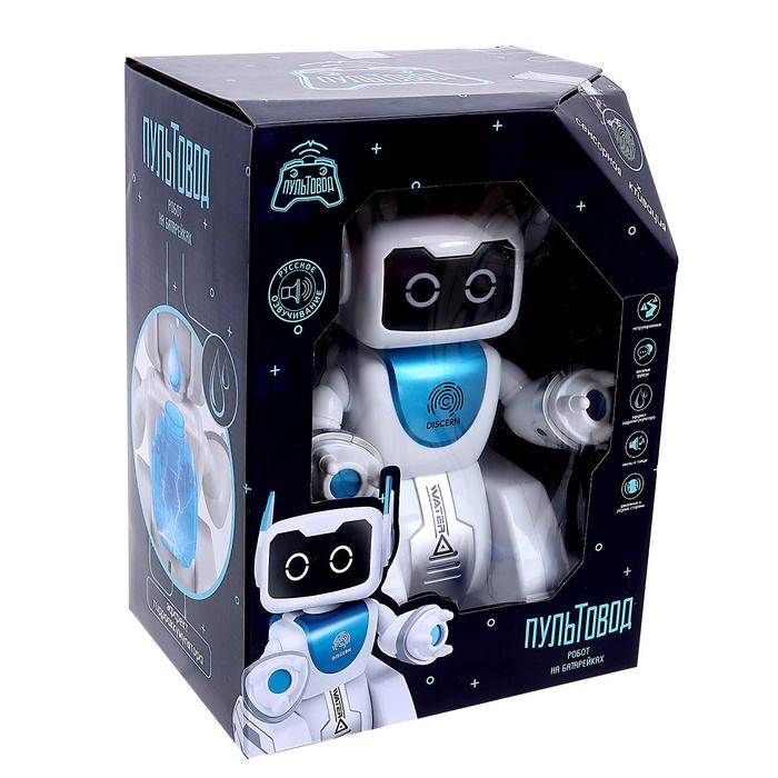 Робот интерактивный, радиоуправляемый &laquo;Вольт&raquo;, световые и звуковые эффекты, работает от батареек