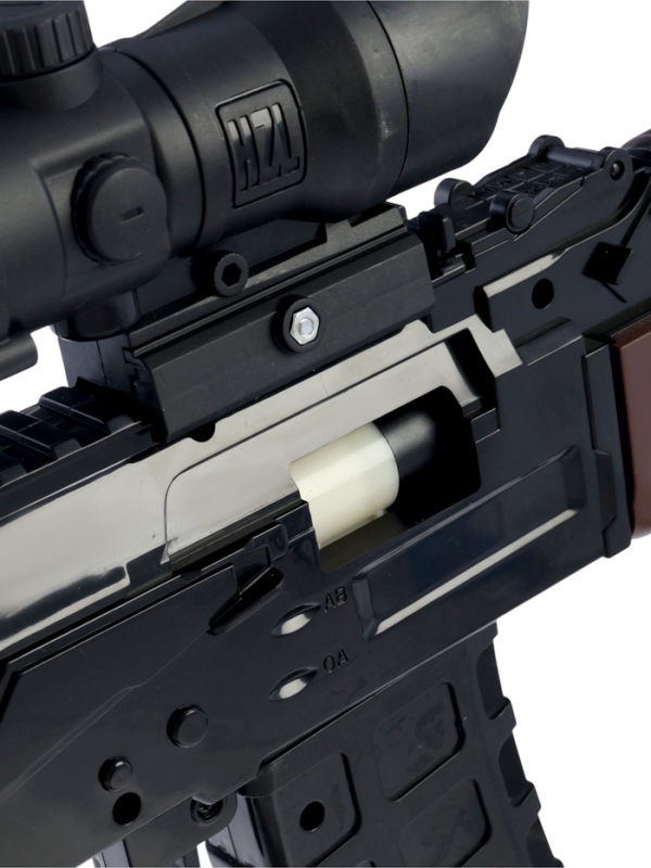 Автомат Автомат "АК-47", стреляем мягкими пулями с гильзами