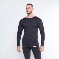 Термобелье (фуфайка, кальсоны) мужское НАЧЕС, цвет антрацит,  р-р 56-58