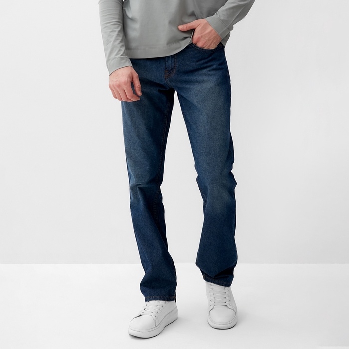 Джинсы мужские MIST размер 34, темно-синий Джинсы мужские MIST размер 34, темно-синий