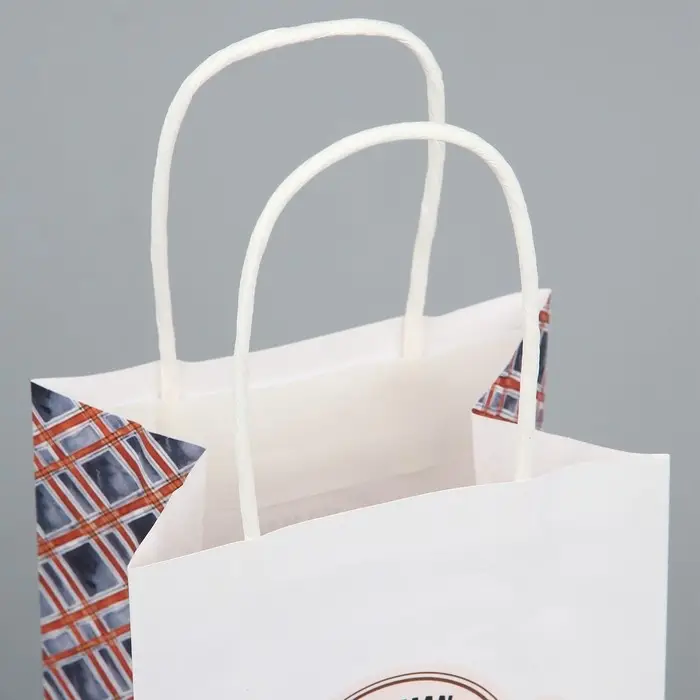 Пакет подарочный крафтовый, упаковка, &laquo;Настоящему мужчине&raquo;, 12 х 21 х 9 см