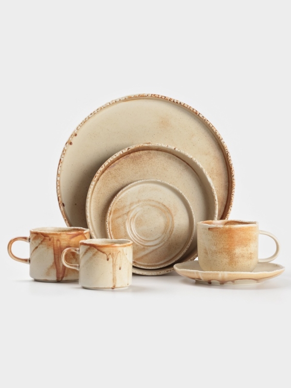 Тарелка глубокая  Magistro "Organic brown" 25,2х25х5,3 см