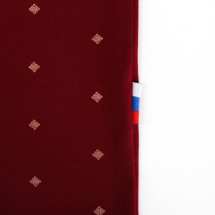 Футболка SL LOGO, 46, бордовый