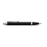 Ручка шариковая Parker IM Essential K319 Matte Black CT М 1.0 мм, корпус из латуни, синие чернила Ручка шариковая Parker IM Essential K319 Matte Black CT М 1.0 мм, корпус из латуни, синие чернила