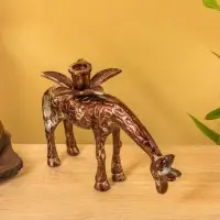 Подсвечник "Жираф" алюминий 26х11х17 см